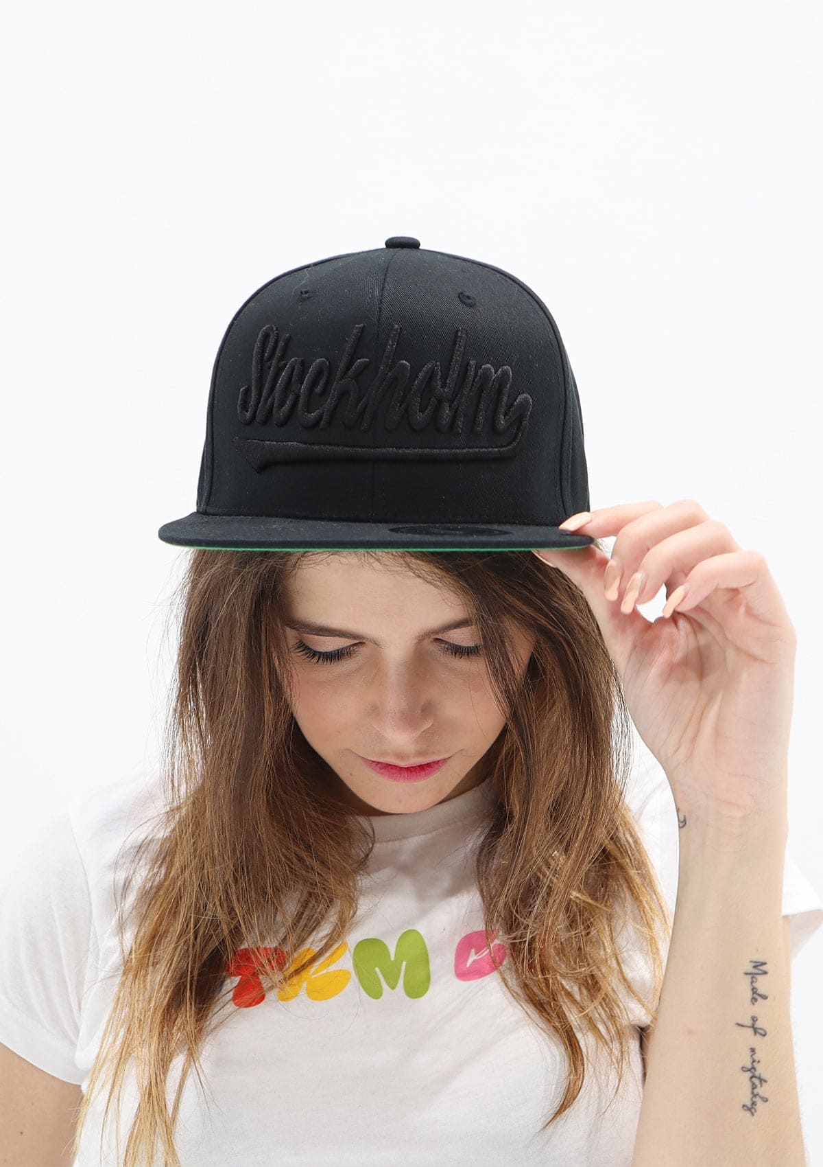 Gorra Plana STOCKHOLM Beisbol logo