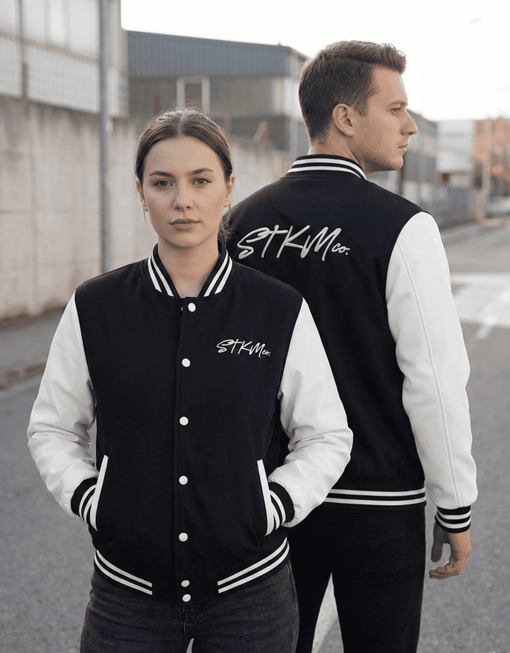 Bomber Jacket classic Script STKM CO.
