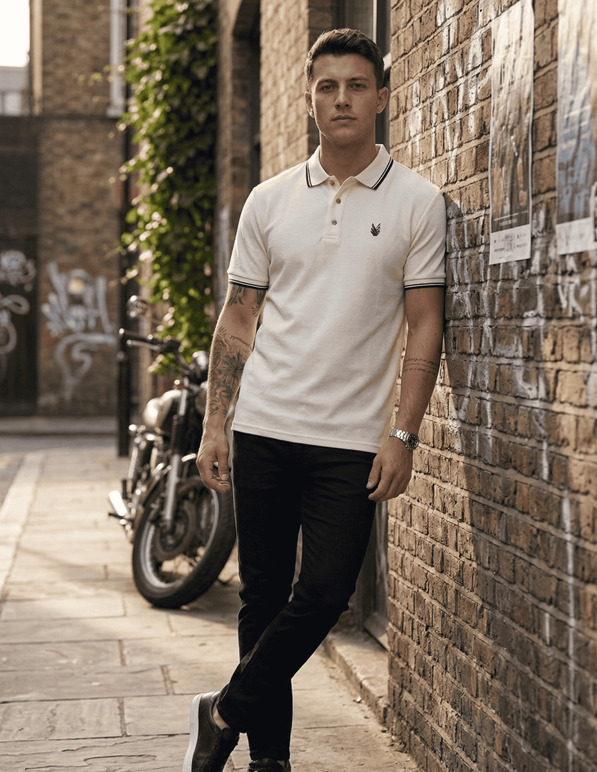 Polo STKM Core Waffle - Corte Fit