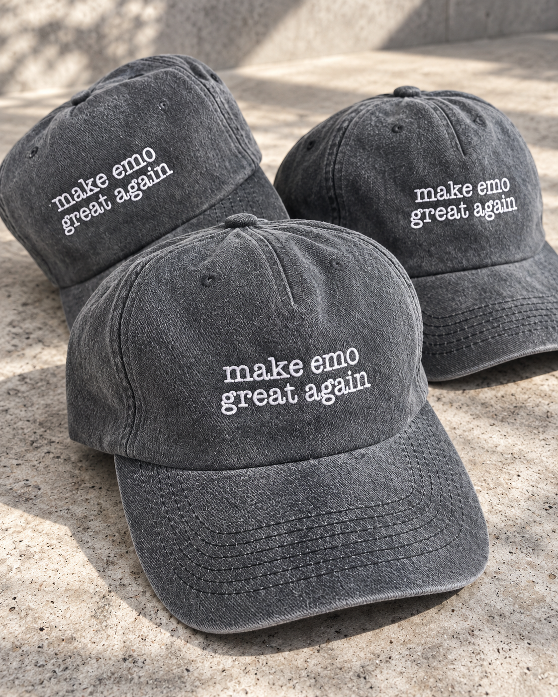 Make emo great again Gorra vintage