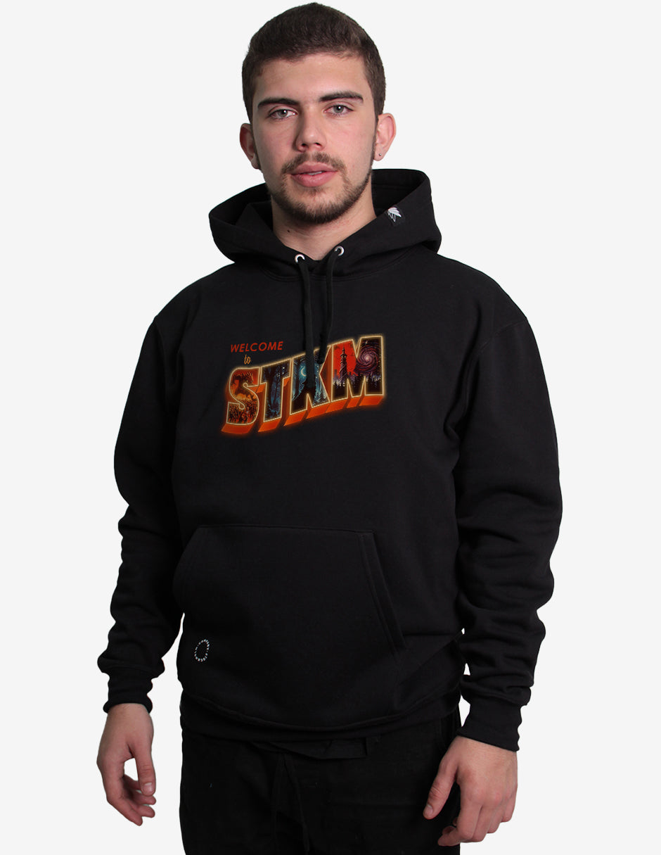 Welcome to STKM - Sudadera con gorro