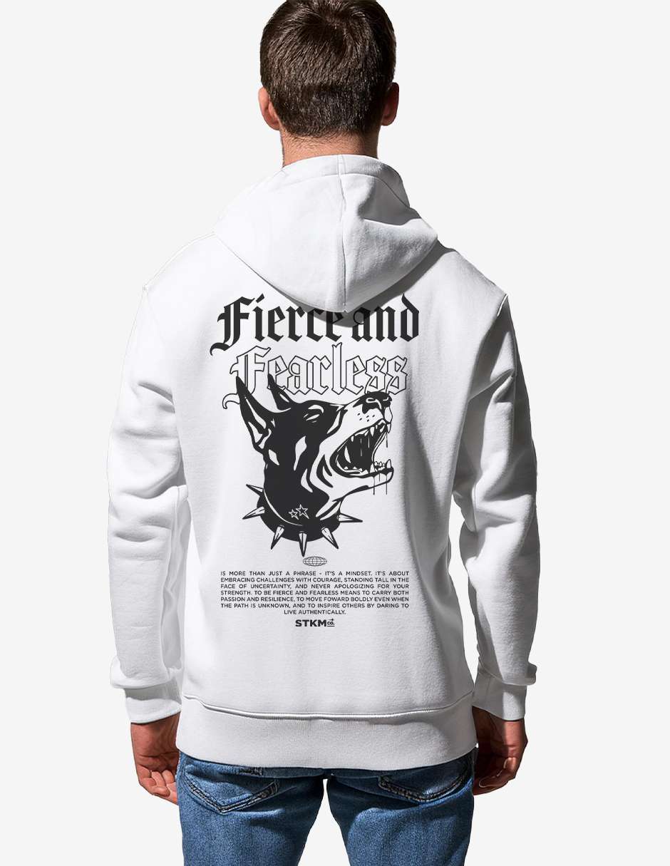 Fierce fearless - Sudadera con gorro