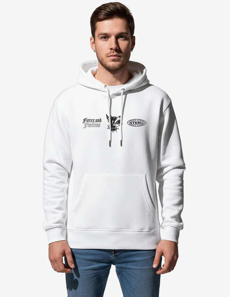 Fierce fearless - Sudadera con gorro