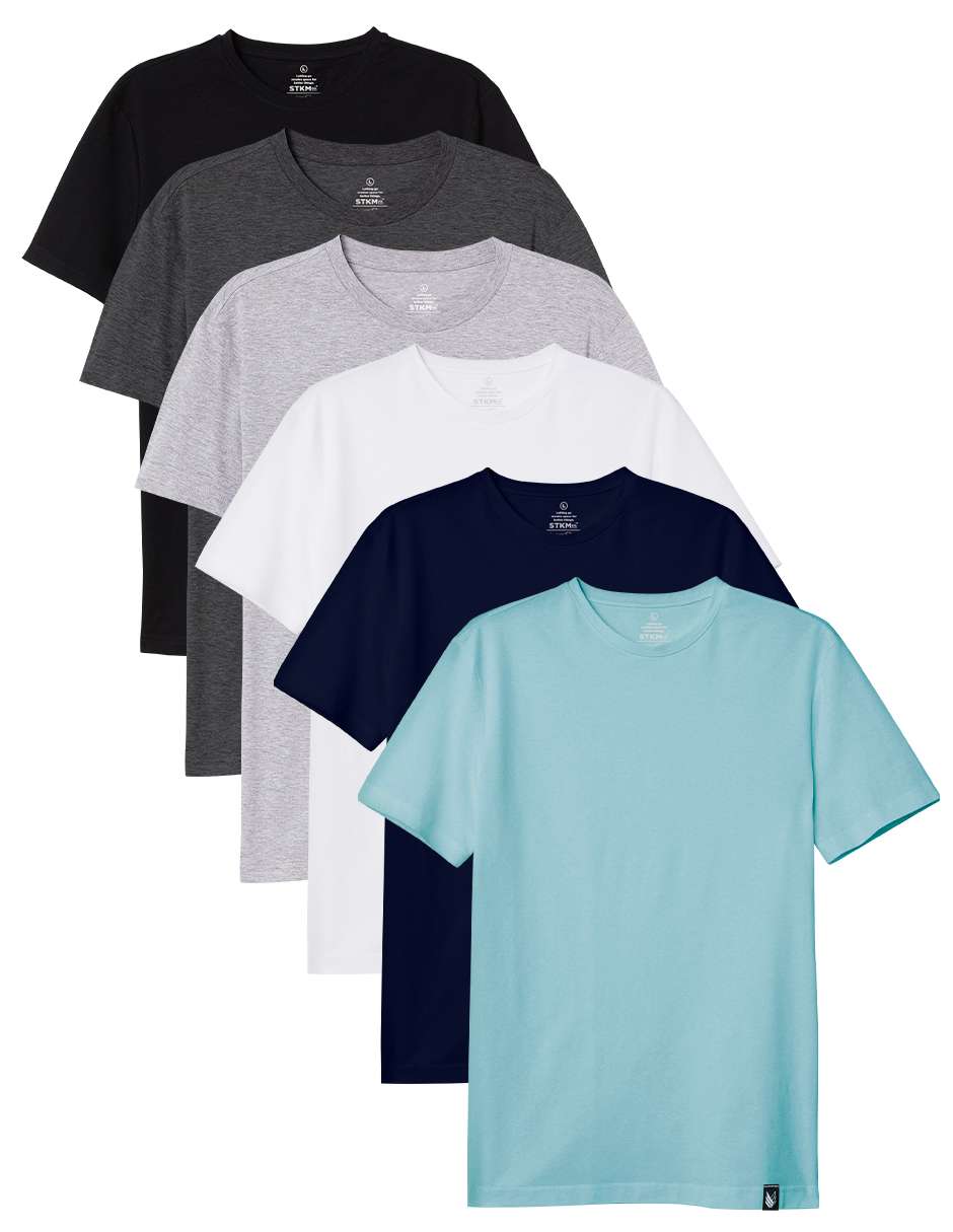 Pack Esencial Lisa 6 playeras básicas