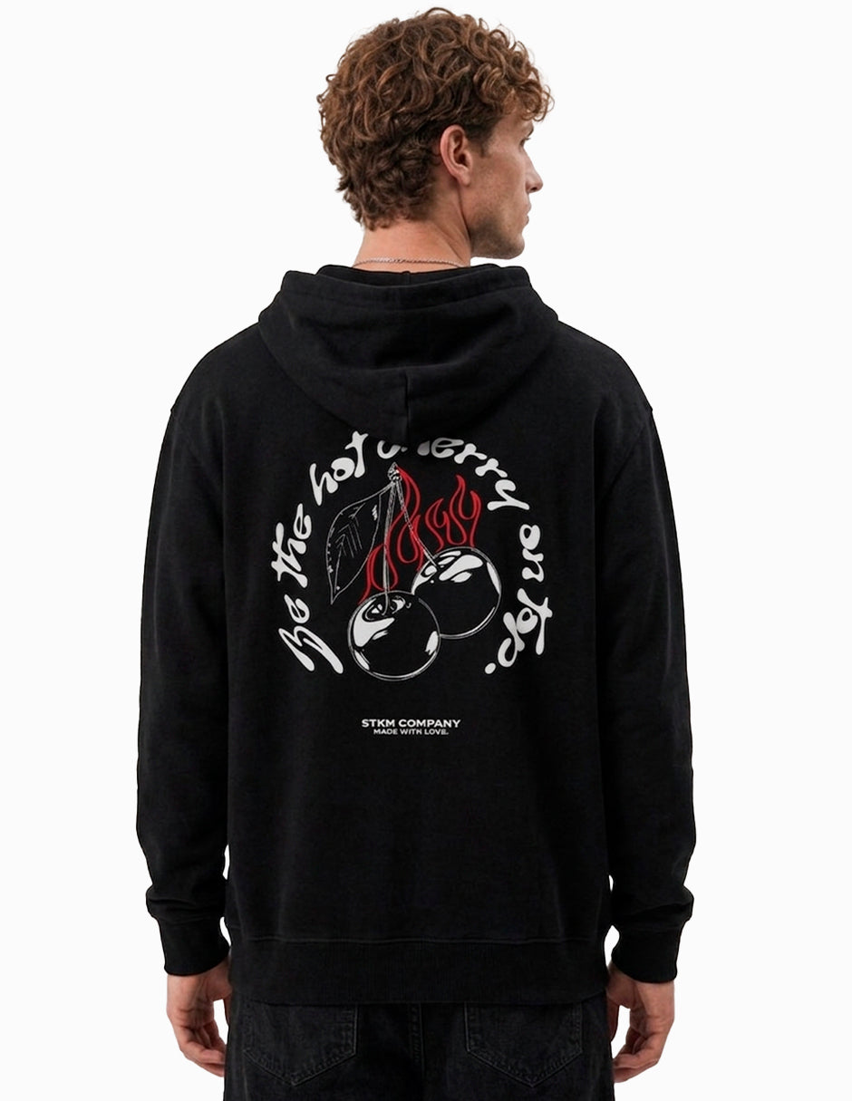 Cherry on top - Sudadera con gorro