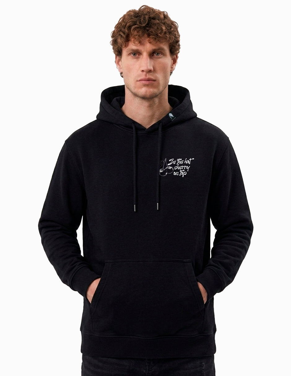 Cherry on top - Sudadera con gorro