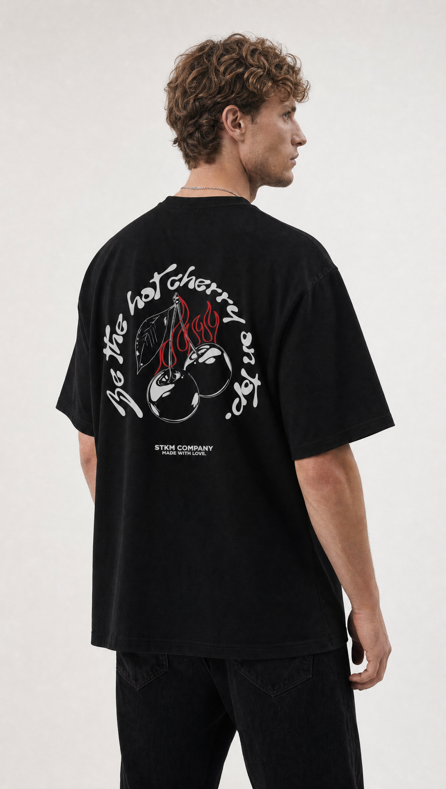 Hot cherry corte OVERSIZE