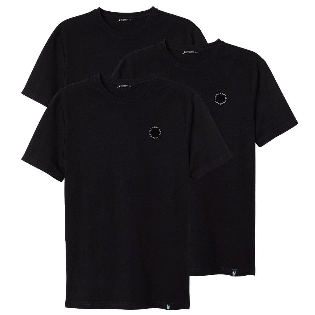 Basic trio circle pit - Paquete de 3 playeras Mismo color - Stockholm Co. - descuentos - productos con descuento