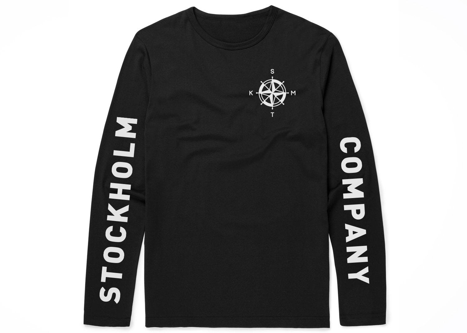 Compas - Playera manga larga | Playera | geometria, hombre, manga larga, stkm originals, unisex | Stockholm company