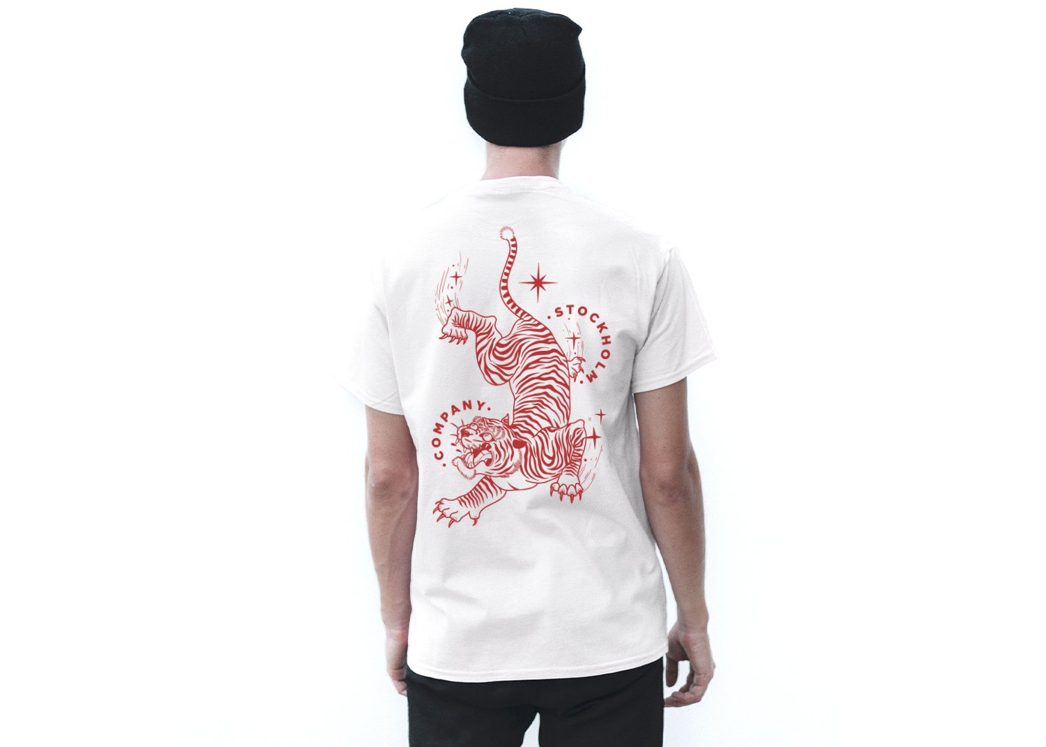 Counter tiger - Stockholm Co. - Playera - animals, hombre, playera