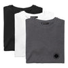 Essentials trio circle pit - Paquete de 3 playeras básicas