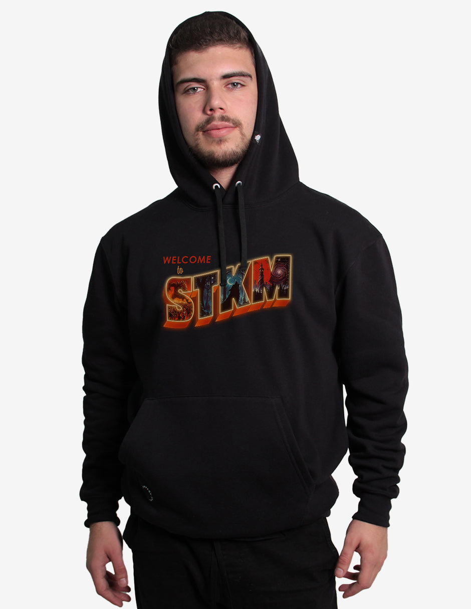 Welcome to STKM - Sudadera con gorro