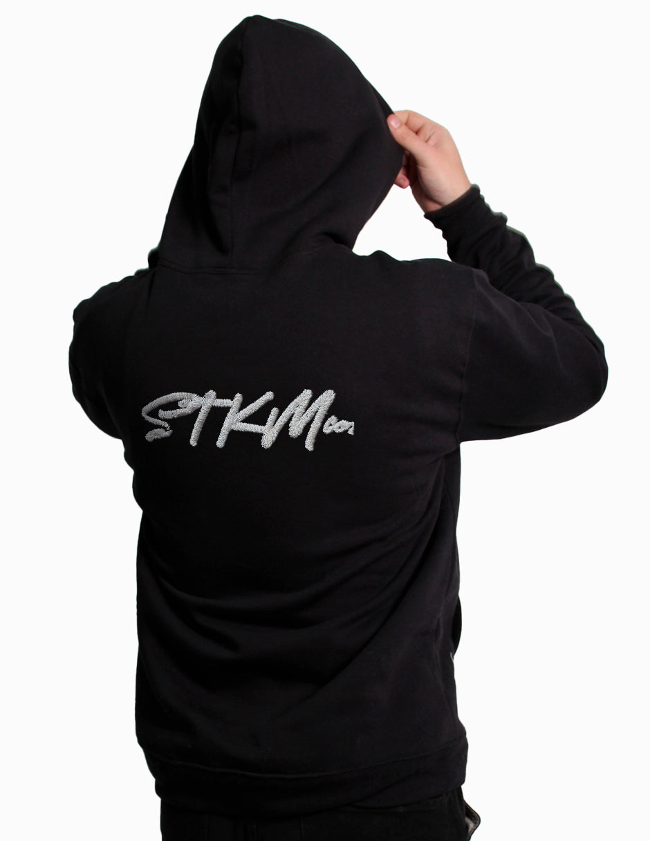 STKM CO classic script - Sudadera con gorro (bordado)