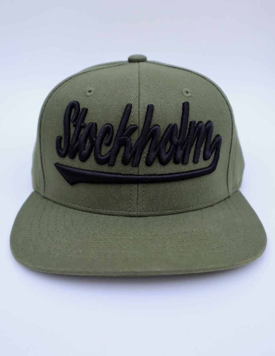 Gorra Plana STOCKHOLM Beisbol logo