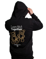 Losers stick together gummy bears - Sudadera con gorro