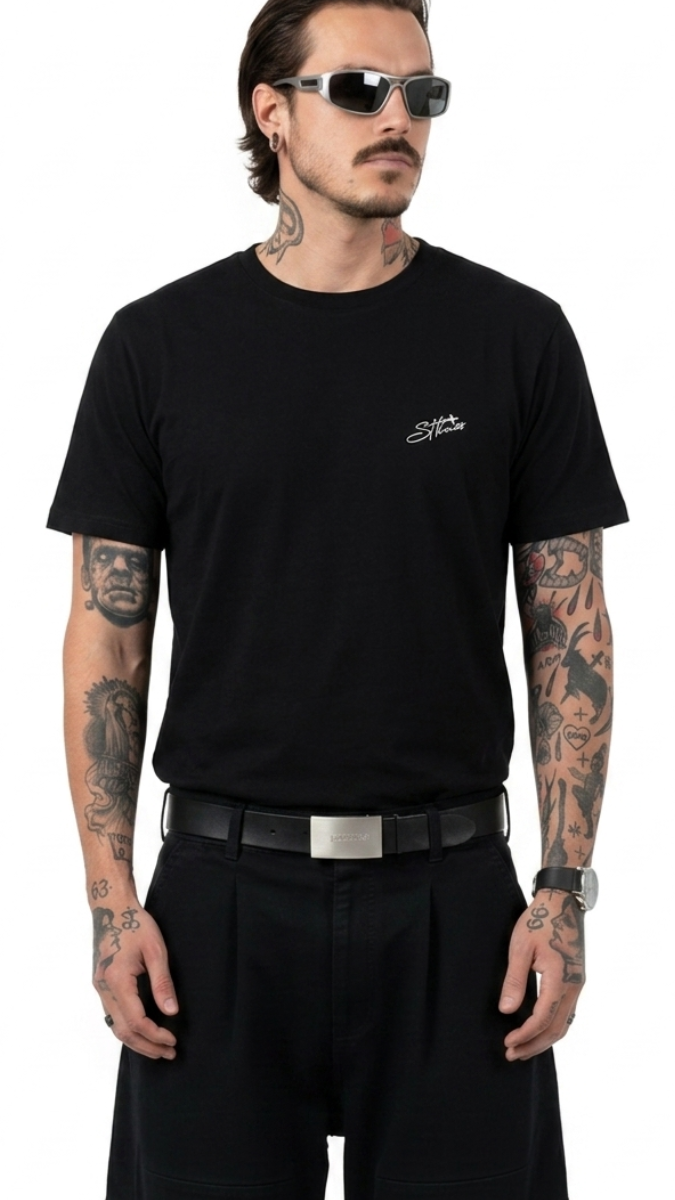 STKM signature heart tee (bordado)