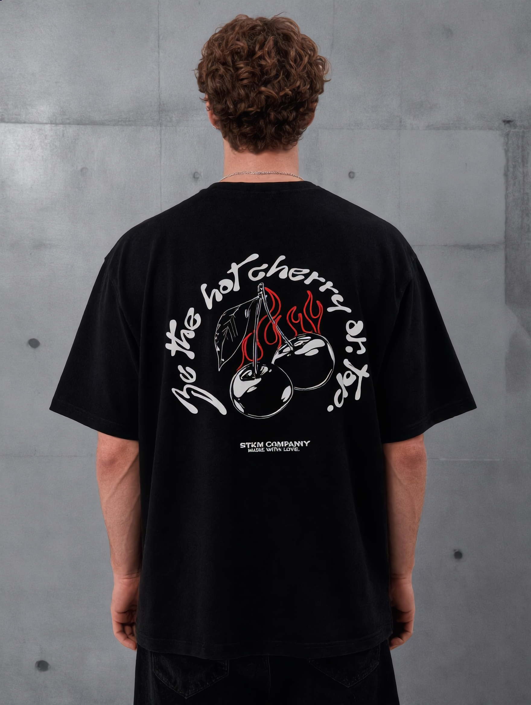 Hot cherry corte OVERSIZE