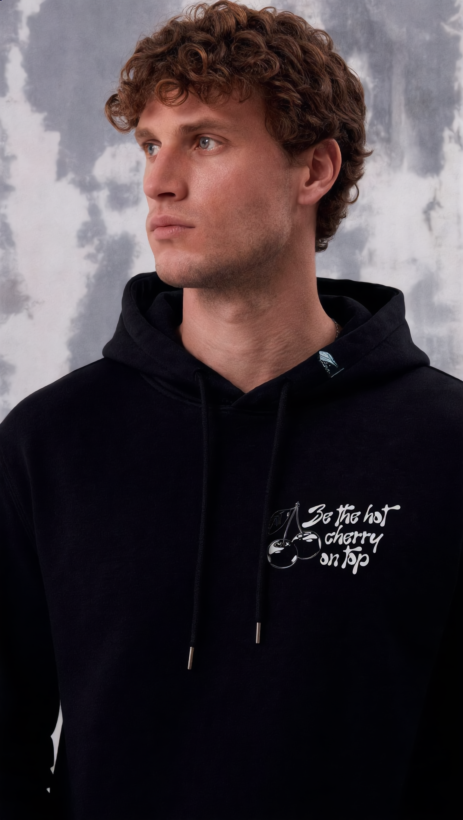 Cherry on top - Sudadera con gorro