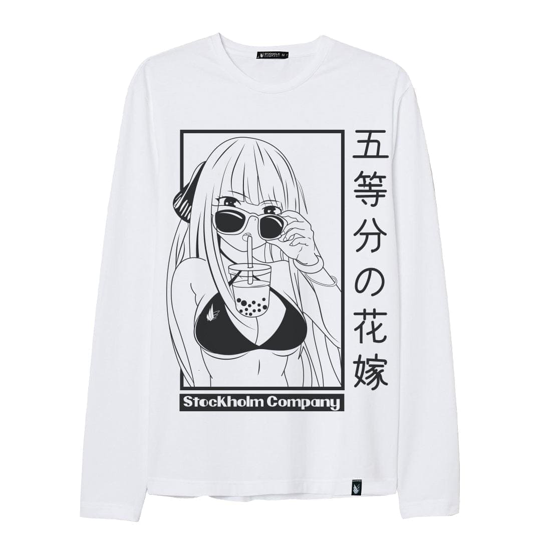 Anime Bubble Tea - Manga larga - Stockholm Co. -  - cultura pop, manga larga, unisex