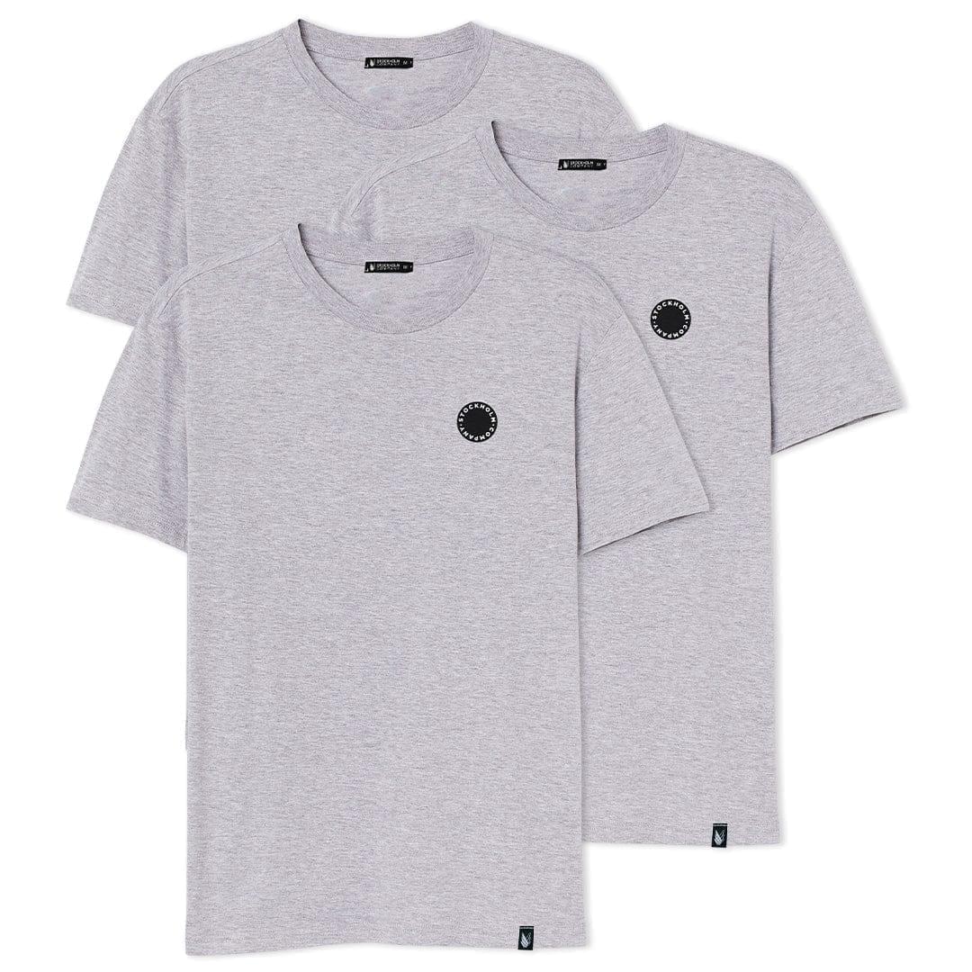 Basic trio circle pit - Paquete de 3 playeras Mismo color - Stockholm Co. - descuentos - productos con descuento