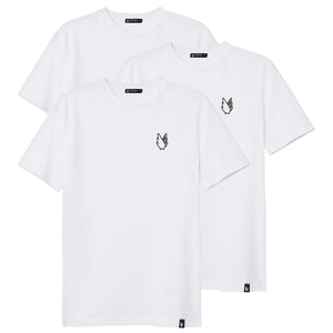 Essentials trio logo WINGS - Paquete de 3 playeras Mismo color | descuentos | productos con descuento | Stockholm Company
