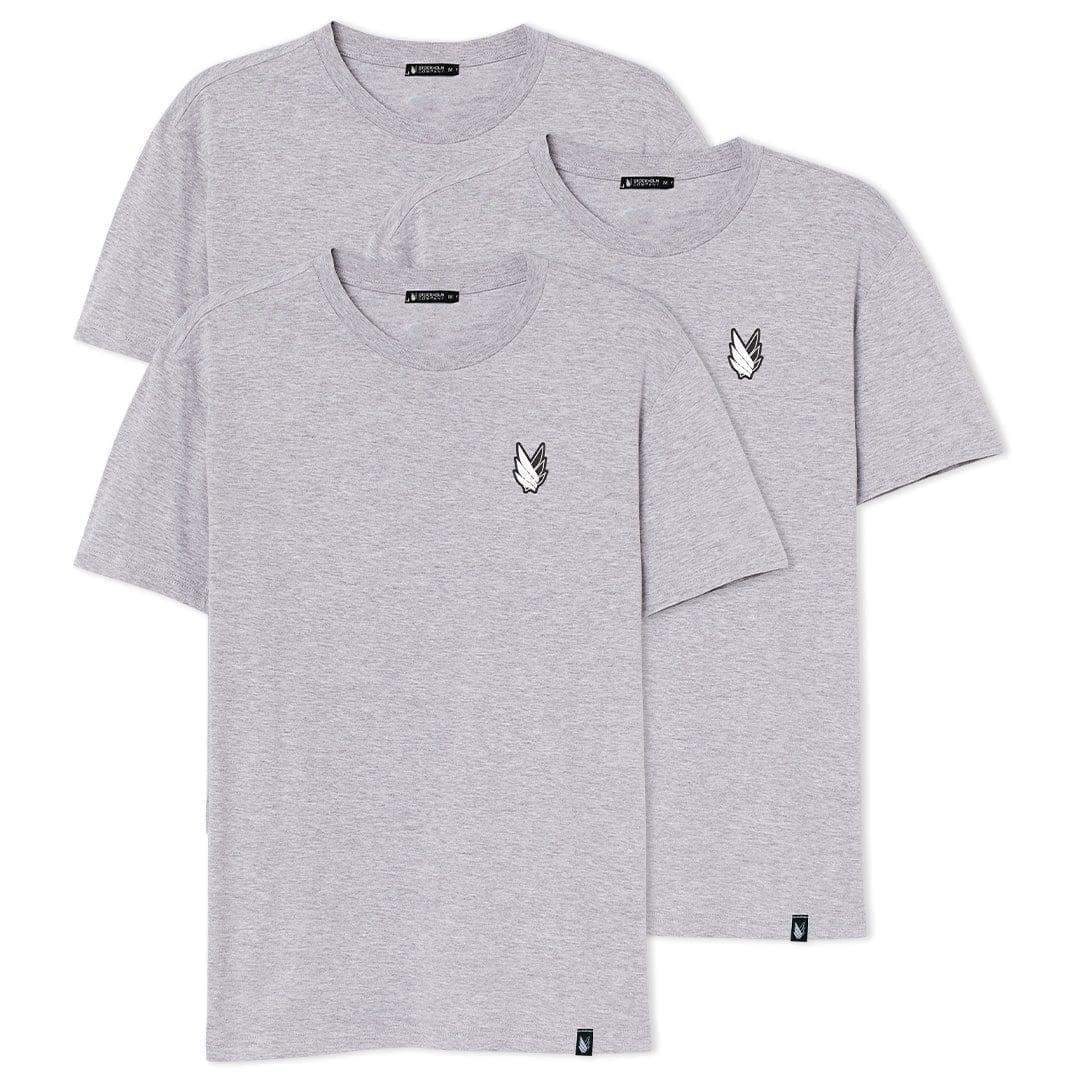 Basic trio logo WINGS - Paquete de 3 playeras Mismo color - Stockholm Co. - descuentos - productos con descuento