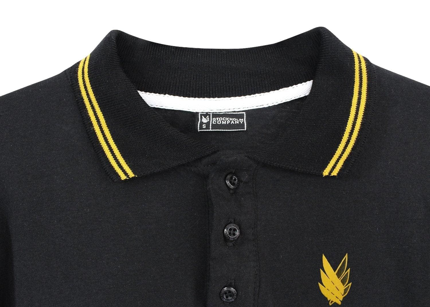 Black & Yellow - Polo Shirt - Stockholm Co. - Playera - basicos, hombre, polo, stkm originals