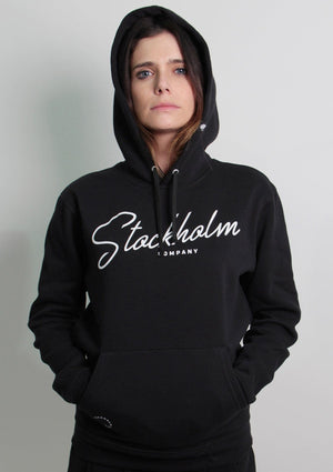 Stockholm firence cursiva - sudadera con gorro | Sudadera | Lo nuevo, stkm originals, sudadera, unisex | Stockholm Company