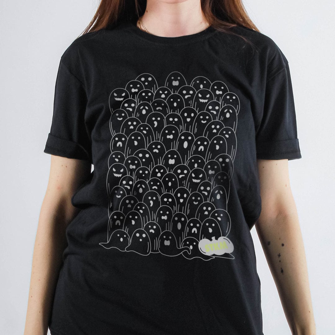 Ghost Family (Brilla en la obscuridad) 1.0 - Stockholm Co. - Playera - halloween, hombre, Lo nuevo, playera, unisex