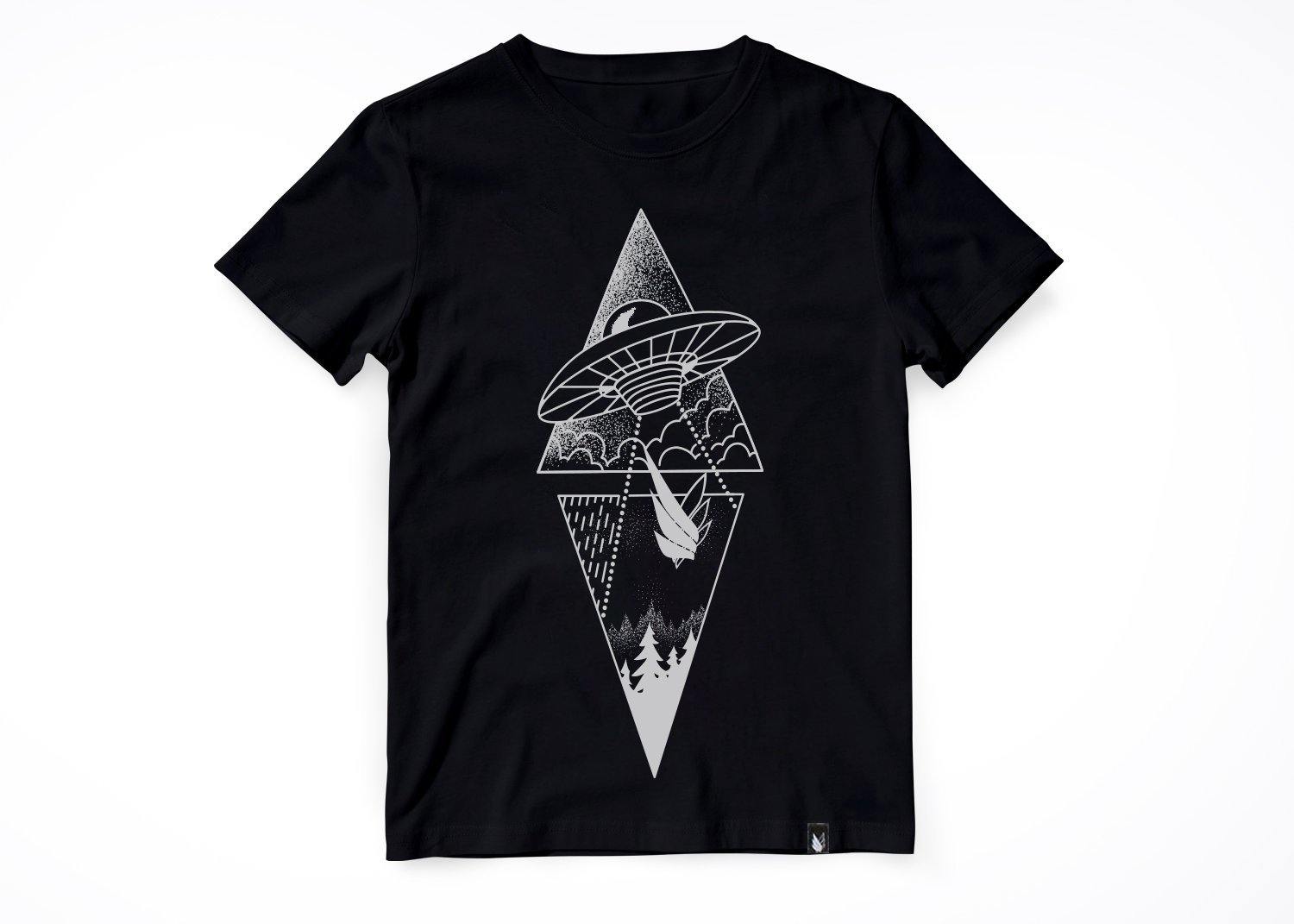 UFO ovni | Playera | espacio, geometria, hombre, mujer, playera, unisex | Stockholm Company