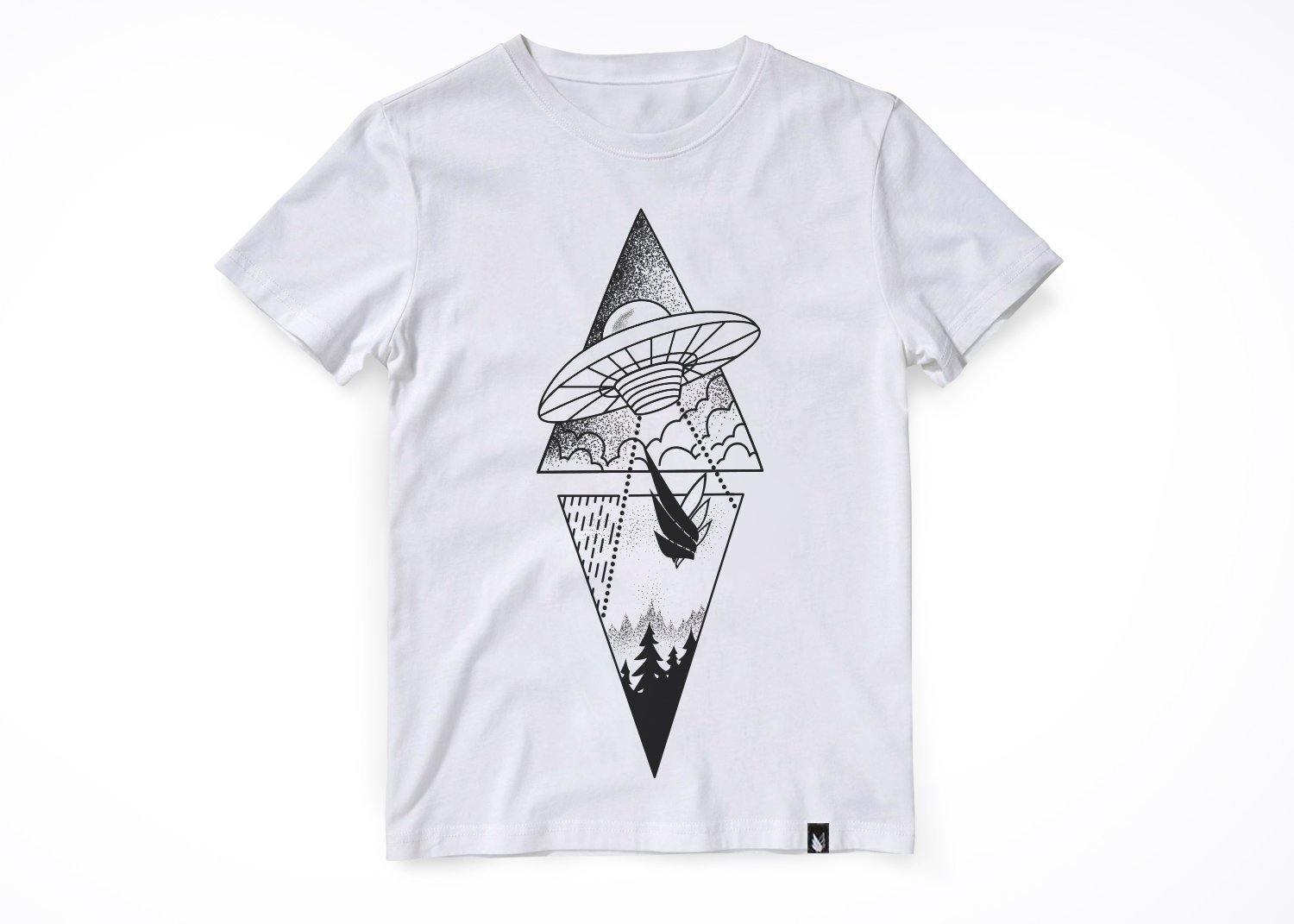 UFO ovni - Stockholm Co. - Playera - espacio, geometria, hombre, mujer, playera, unisex