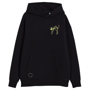 Skeleton Cat - Sudadera  con gorro - Stockholm Co. - Sudadera - halloween, Lo nuevo, sudadera, unisex