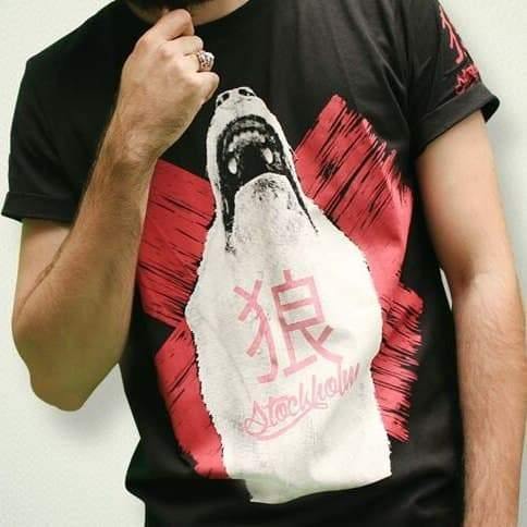 Wolf Kanji X | Playera | animals, hombre, Lo nuevo, playera, unisex | Stockholm Company