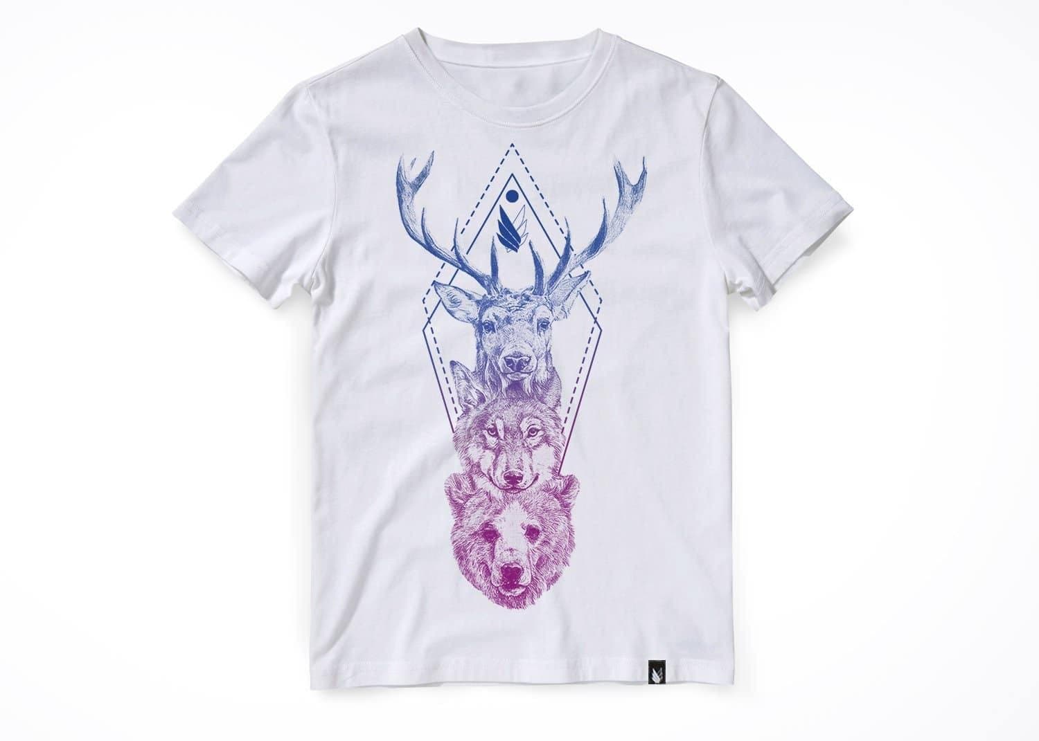 Totem 2.0 Bicolor | Playera | animals, hombre, playera, unisex | Stockholm Company