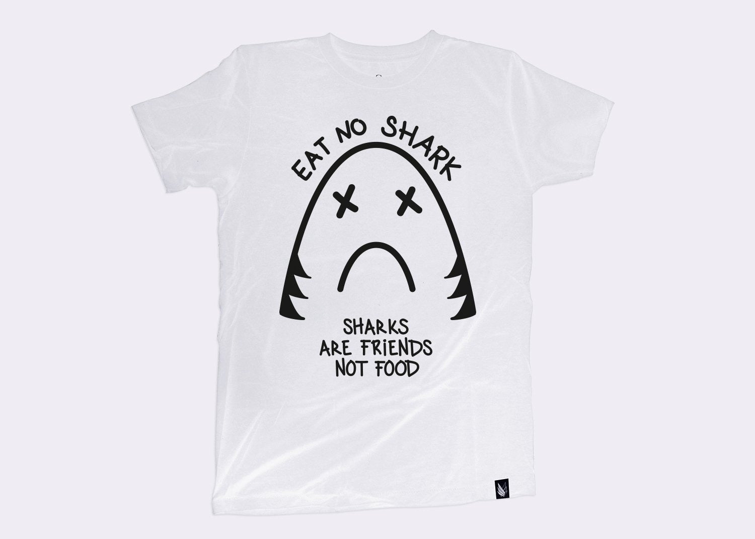 Eat no shark - Stockholm Co. - Playera - animals, hombre, mujer, playera, unisex