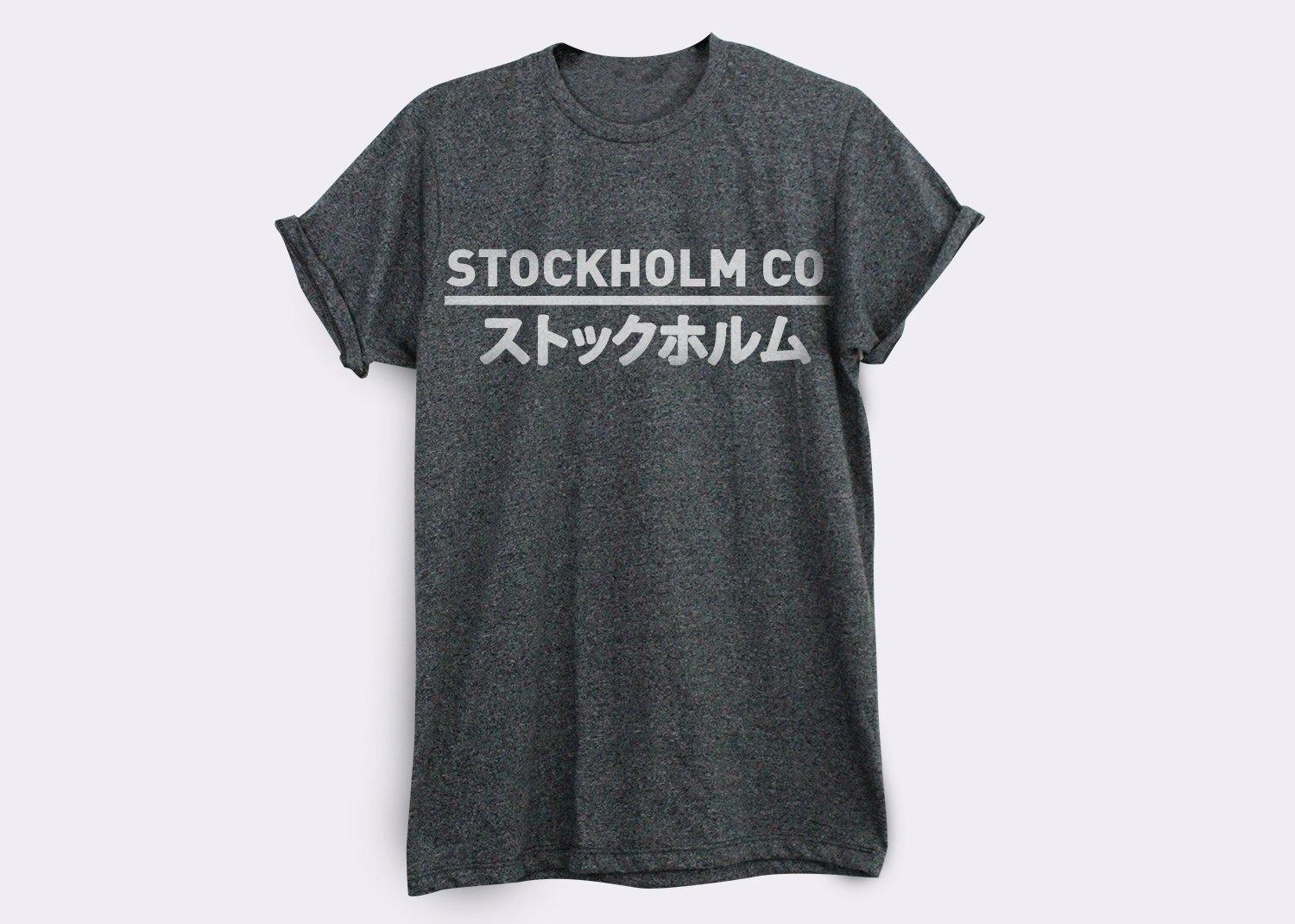 Japon Stockholm co. Triblend - Stockholm Co. - Playera - hombre, mujer, playera, stkm originals, unisex