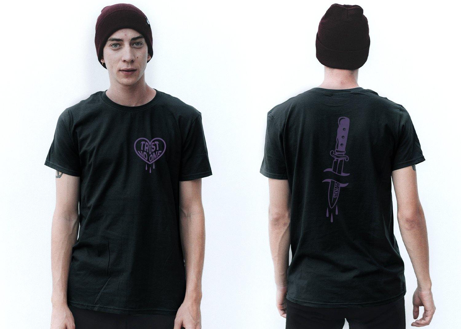 Trust no one - Stockholm Co. - Playera - halloween, hombre, otros, playera, unisex