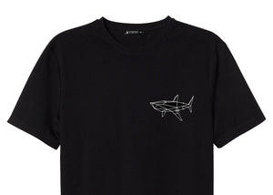 Origami Shark Triblend - Stockholm Co. - Playera - animals, basicos, hombre, mujer