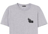 Origami Wolf Triblend - Stockholm Co. - Playera - animals, basicos, hombre, mujer