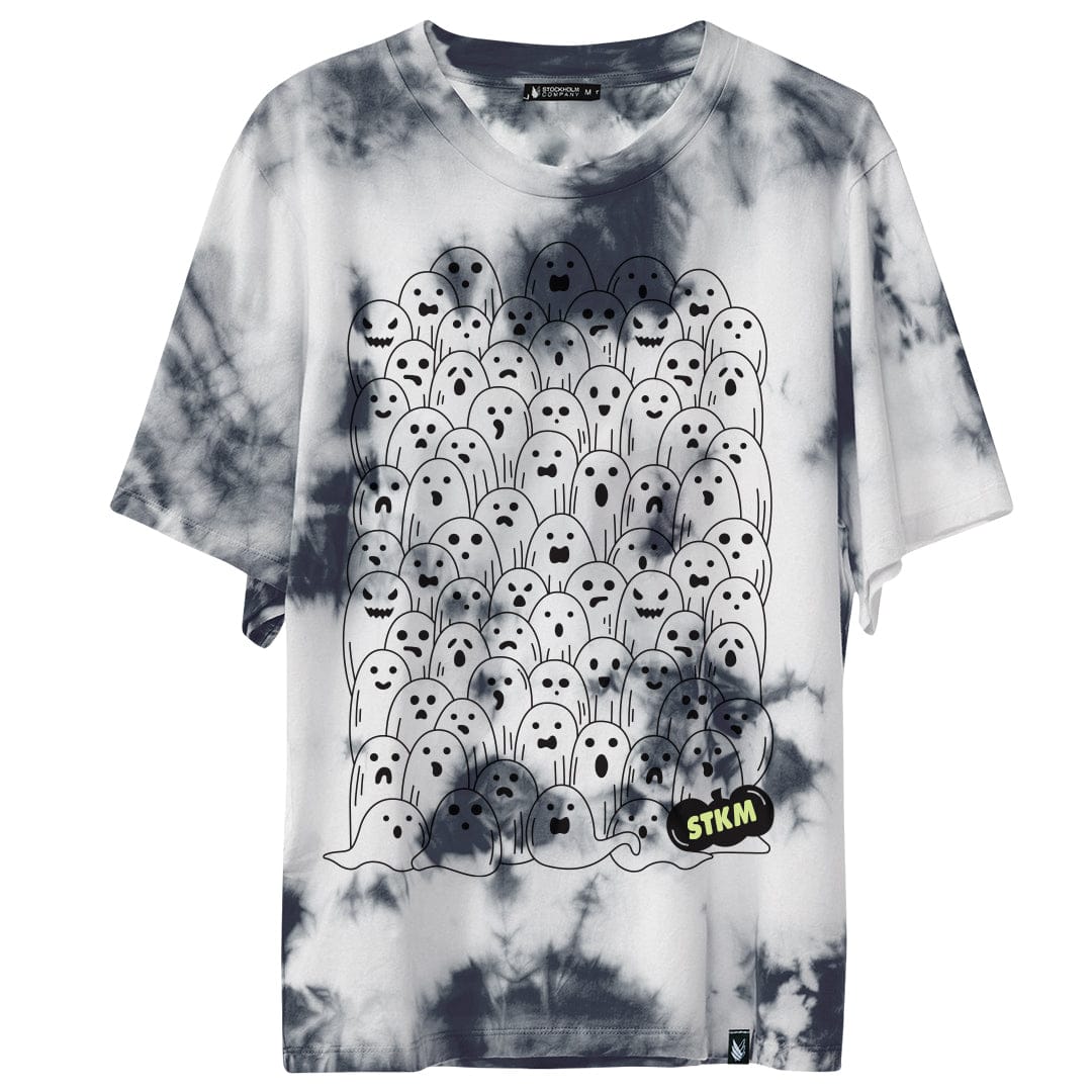 Ghost Family Tie dye | Playera | Beisbolera, halloween, hombre, mujer, playera, tie dye | Stockholm Company