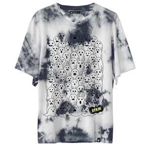 Ghost Family Tie dye | Playera | Beisbolera, halloween, hombre, mujer, playera, tie dye | Stockholm Company