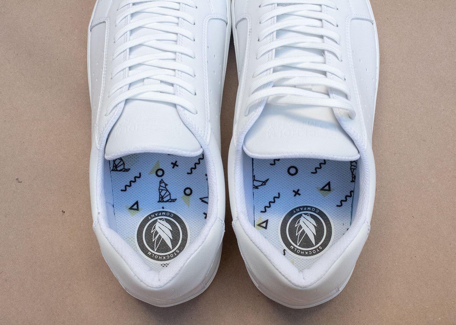 NYS White Wolf - Sneakers Tenis   eco-friendly (incluye playera sorpresa)  Hechos a mano - Stockholm Co. - Footwear Tennis - Footwear, sneaker