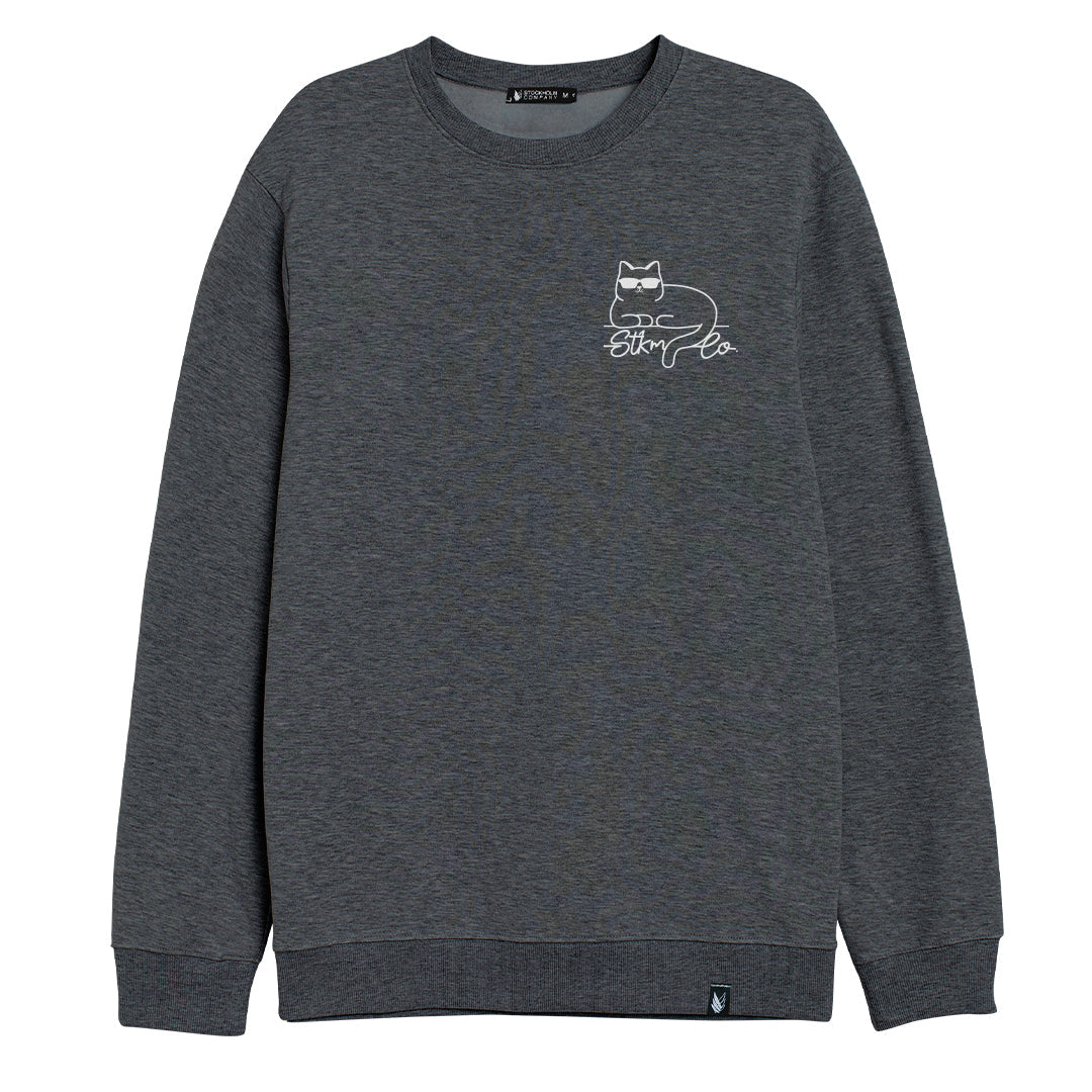The cat - Sudadera - Stockholm Co. - Sudadera - animals, sudadera, unisex