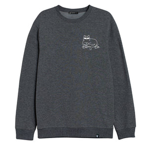 The cat - Sudadera - Stockholm Co. - Sudadera - animals, sudadera, unisex