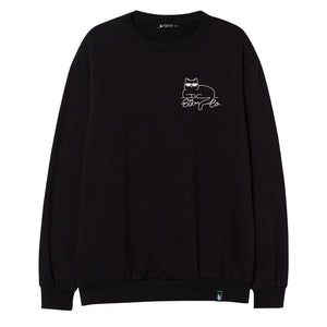 The cat - Sudadera - Stockholm Co. - Sudadera - animals, sudadera, unisex