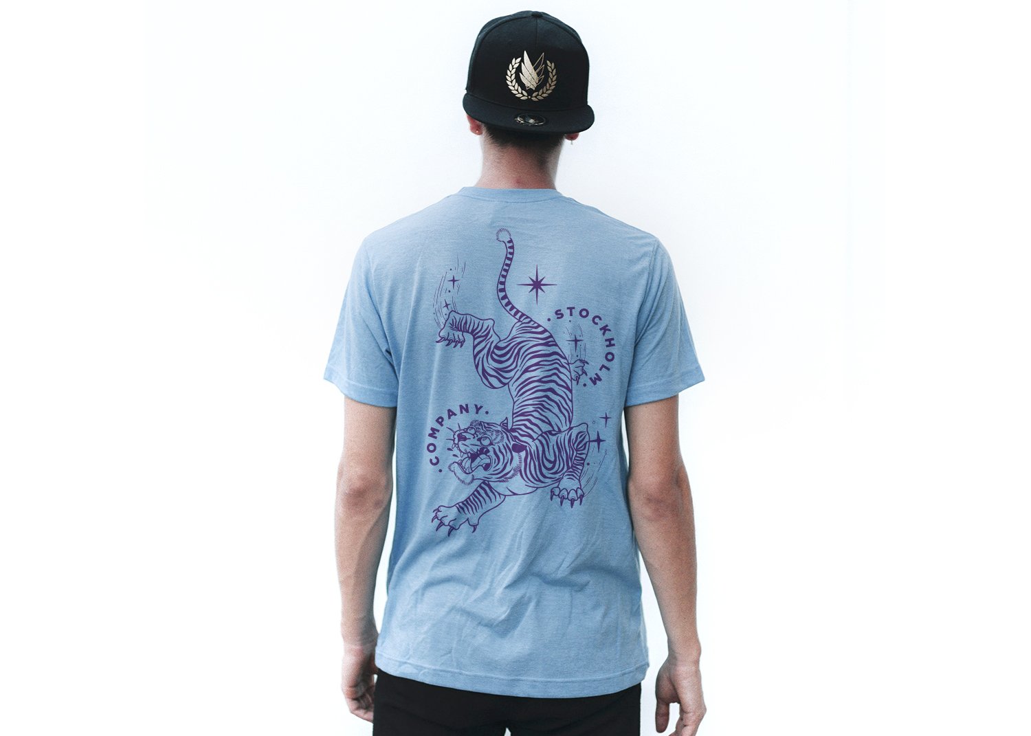 Counter tiger - Stockholm Co. - Playera - animals, hombre, playera