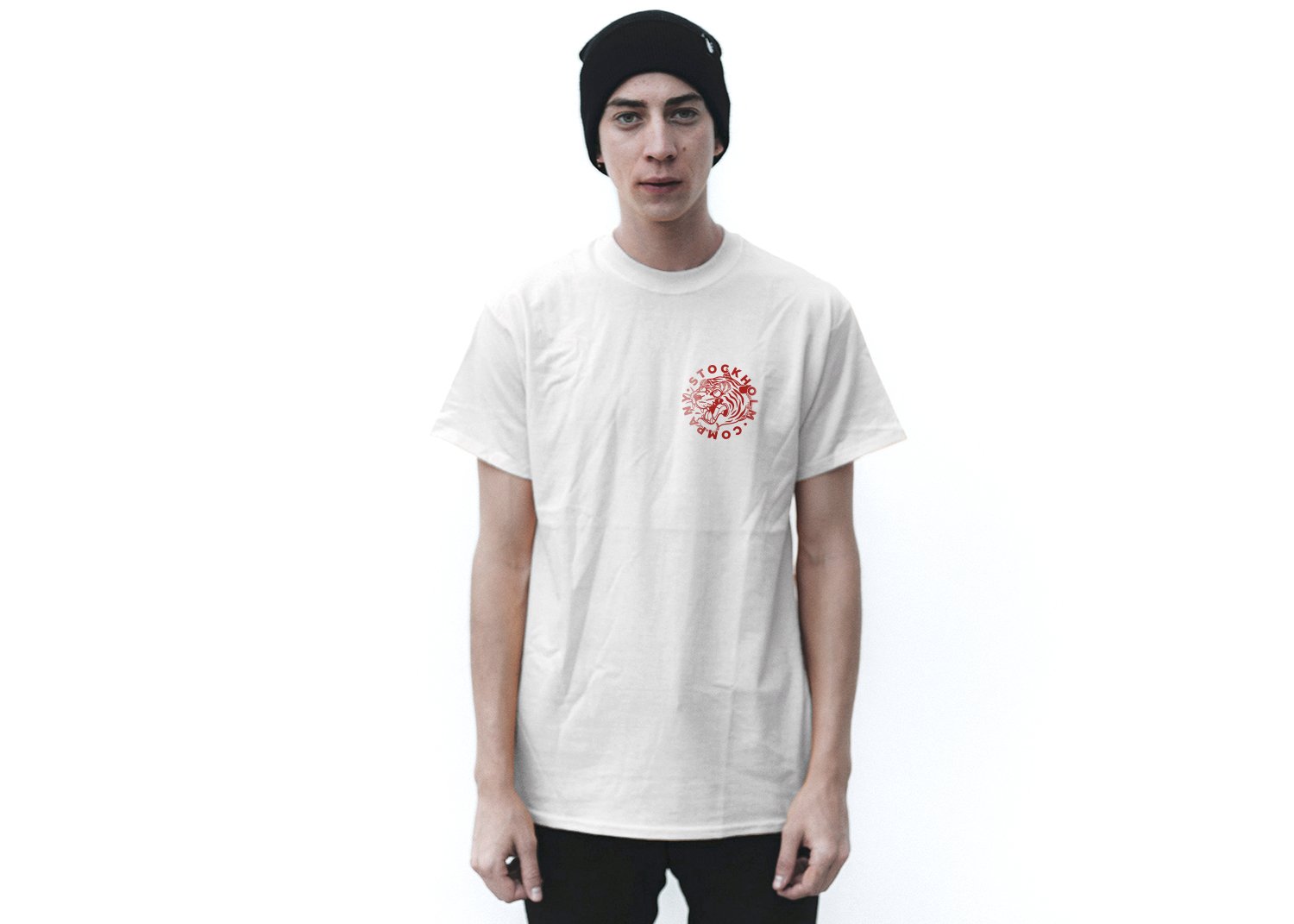 Counter tiger - Stockholm Co. - Playera - animals, hombre, playera