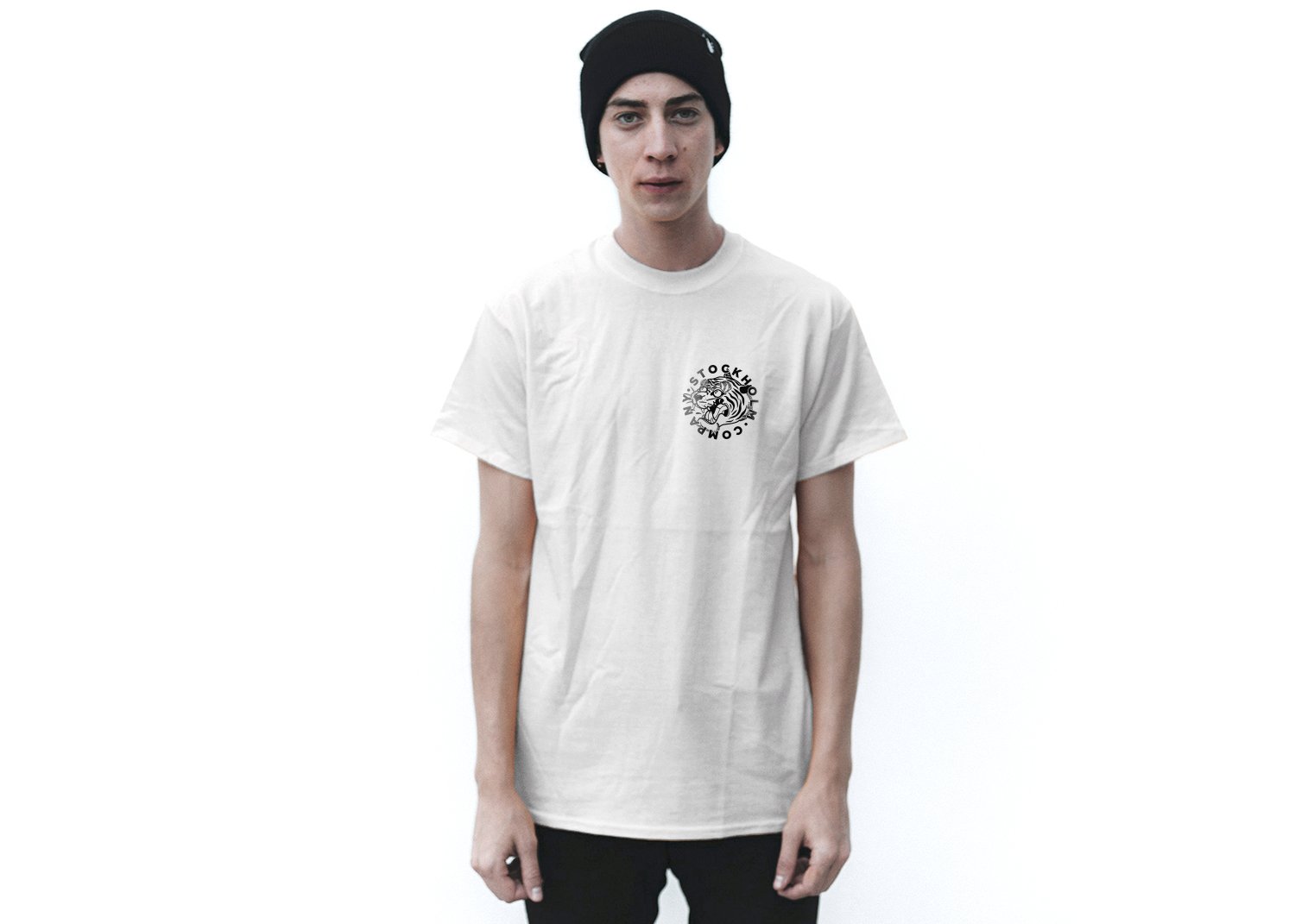Counter tiger - Stockholm Co. - Playera - animals, hombre, playera