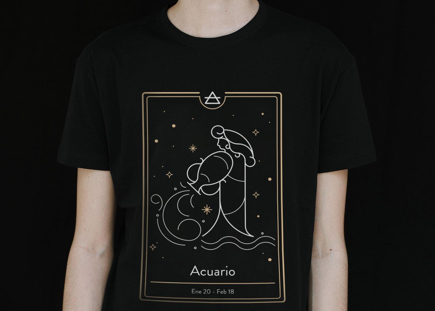 Soy Acuario | Playera | hombre, mujer, playera, Zodiaco | Stockholm Company