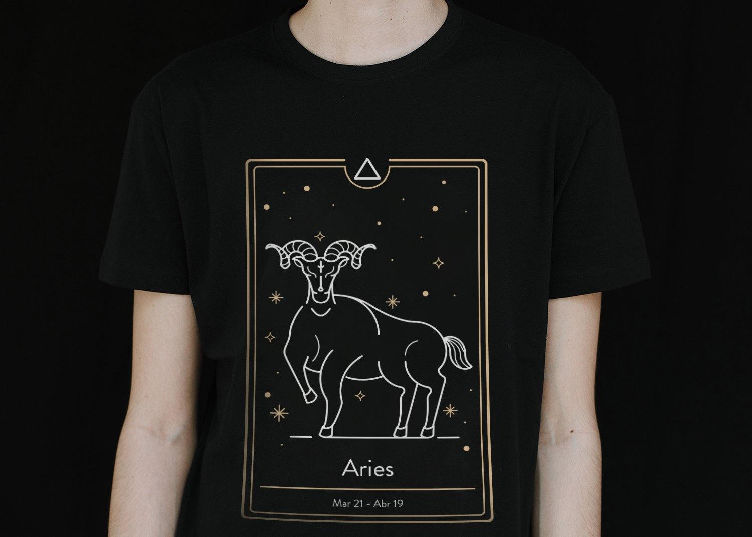 Soy Aries - Stockholm Co. - Playera - hombre, mujer, playera, Zodiaco